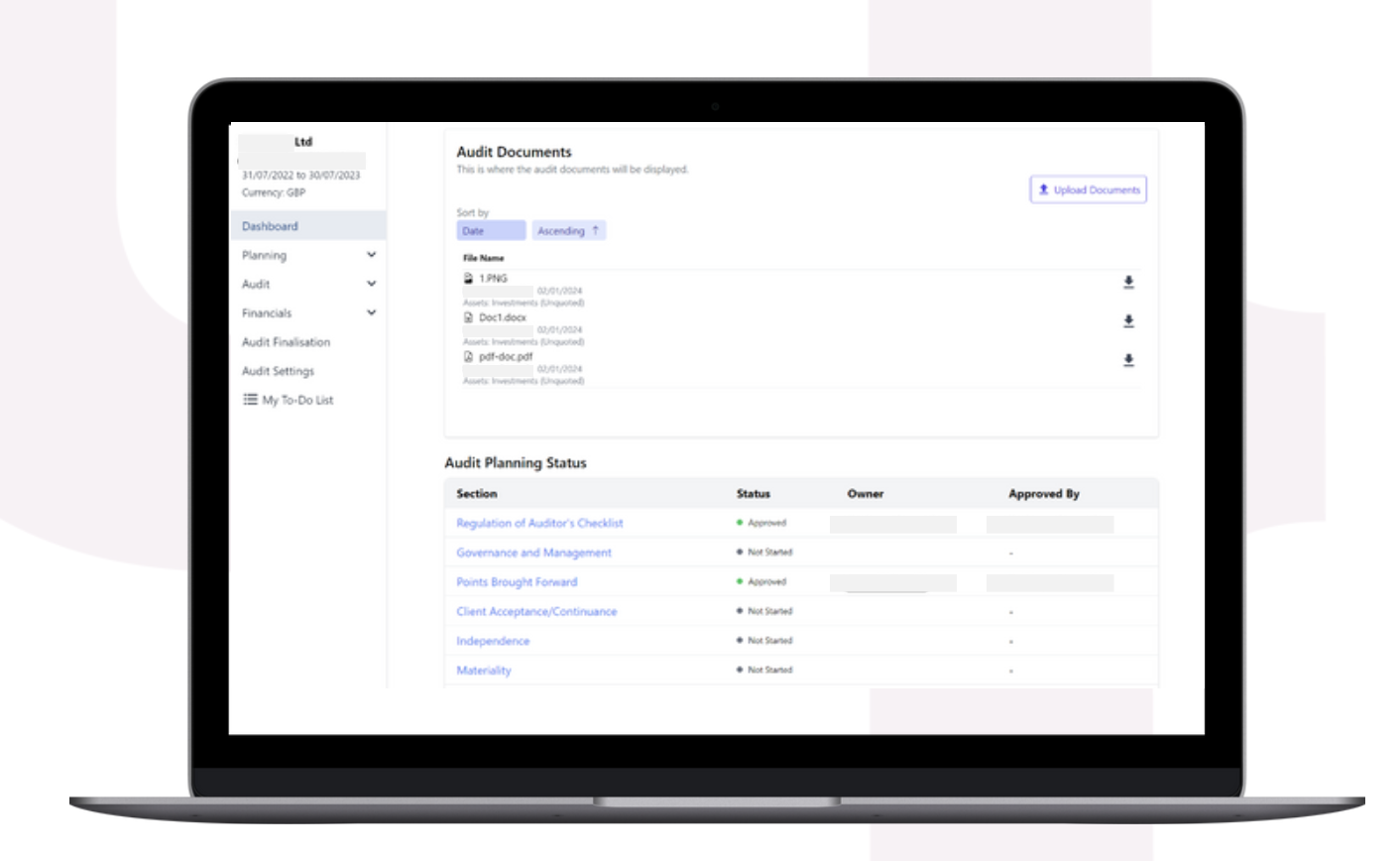 Progress Tracking Interface